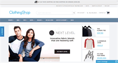 Desktop Screenshot of clothingshoponline.com